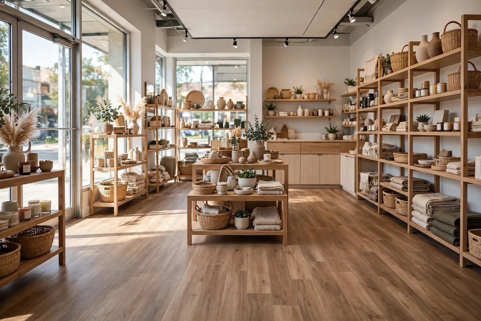 Commercial Vinyl Flooring — Phased Dining Room Floor on the Crain Highway Corridor by Waldorf Luxury Vinyl Plank Company